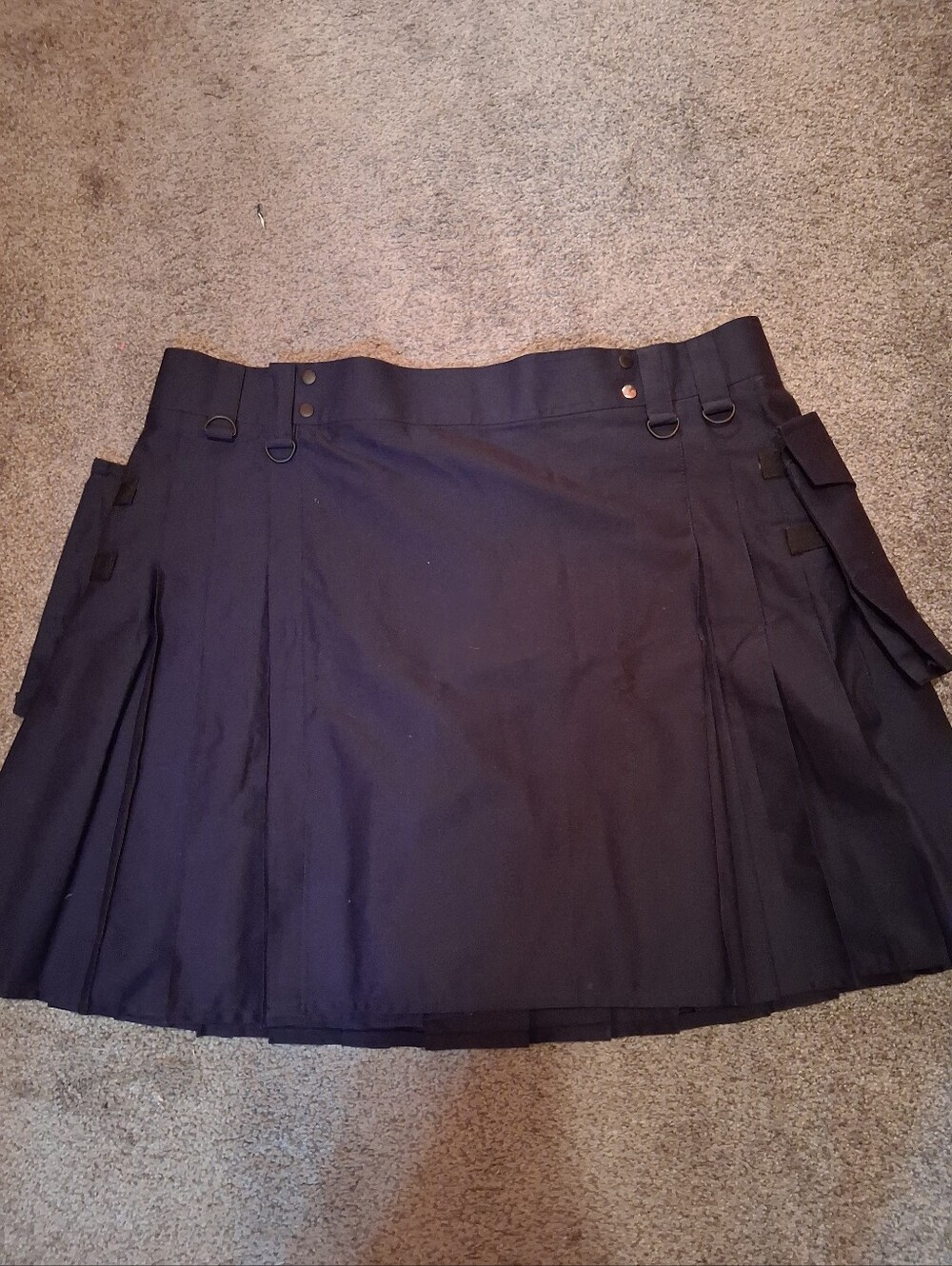 Kilted bros Mens navy blue utility kilt ,  Heavy Duty, Durable, sz 50 Exc Cond - Picture 9 of 9